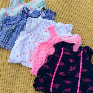 Baby Girl’s Romper Bundle (6-9 month)